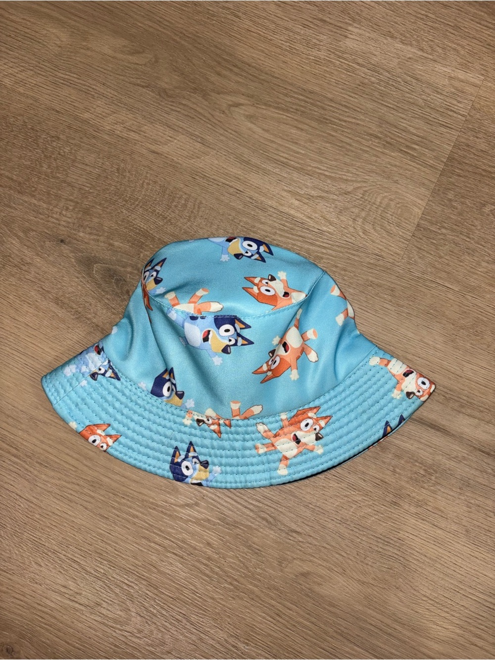 Kids Blue Character Bucket Hat 4-6